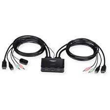 2-Port 4K DisplayPort 1.2 KVM Switch with Audio,TK 2-Port 4K DisplayPort KVM picture