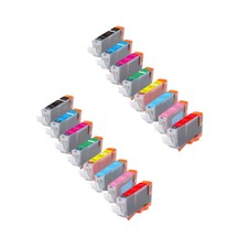 16 PK New Ink Set w/ Red Green for Canon BCI-6 Pixma iP8500 i9900 picture