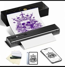 Phomemo TP83 Wireless Tattoo Stencil Printer Upgraded Thermal New Sealed picture