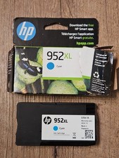 HP 952XL Cyan High-Yield Ink Cartridge New Exp Oct 2025 picture