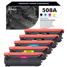 CF360A BCYM Toner Set Compatible for HP 508A Color LaserJet Flow MFP M577z M577f picture