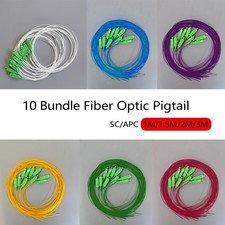 Wholesale Fiber Optic Pigtail Cable 10-Core Single Mode SC/APC 1M/1.5M/2M/3M picture