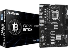 New in Box- ASRock Q270 PRO BTC+ Motherboard Intel 1151 ATX DDR4 picture