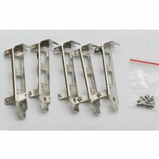 5PC Low Profile Bracket for Intel E10G42BTDA X520-DA2 E10G42BFSR X520-SR2 picture