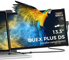 Duex Plus DS Mobile Pixels Portable Monitor for Laptop, 13.3
