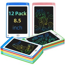TQU Party Favor LCD Writing Tablet Kids, 8.5 Inch Colorful Doodle Board Drawing picture