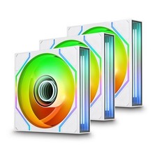 Thermaltake CL-F254-PL12SW-A SWAFAN 120 EX INFINITY ARGB Sync Snow (3-Fan Pack) picture