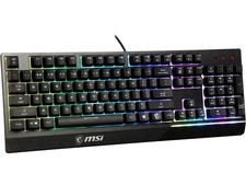 MSI Vigor GK30 USB Wired Gaming Keyboard RGB Backlit Water Repellent picture