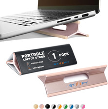 Portable Laptop Stand for Desk – Adjustable Height, & Portable Laptop Holder – E picture