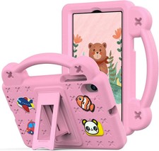 Kids EVA Case For Walmart Onn 7 Inch Tablet 2026 2024 Gen 5 Gen 4 Pink Stand... picture