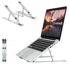 Adjustable Aluminum Laptop Stand Ergonomic Riser Holder MacBook PC Notebook picture