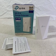 TP-Link RE500X AX1500 WiFi 6 Range Extender Dual Band Mesh Booster NEW picture