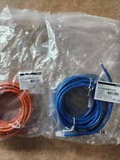 VS 10ft Non Booted Patch Cords. C6 CM 566-140-010 And 566-110-010 NOS. Lot of 5 picture