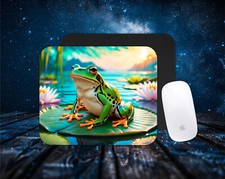 Frog themed neoprene PC/laptop Mouse Pad, CHOICE, , gifts, nature picture