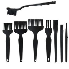 8PC Black Plastic Anti Static Clean Dust Brush For Computer Circuit Board BGA  U picture