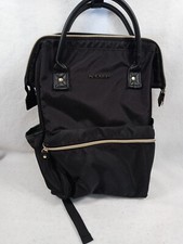 Kroser Laptop Backpack Bag Black and Gold w/ USB Charging Port NEW without tags picture