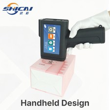 12.7MM Handheld TIJ Printer 600DPI for Production Date Logo QR Barcode picture
