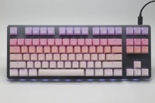 Tai-hao Sakura Michi Keycaps 141-Keys OEM Profile PBT Backlit, US Layout picture