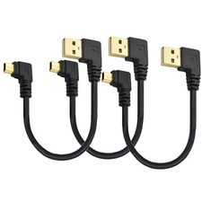 Herfair Dash Cam Cable Right Angle USB to Mini Power mini 5p  picture