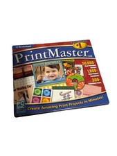Printmaster V.2.0 PC MAC DVD-Rom Software Broderbund New  picture