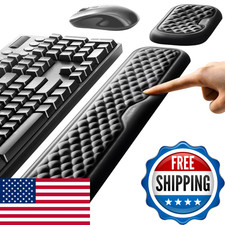 Vaydeer Wrist Rest For Keyboard And Mouse Computer Ergonomic Wrist Support Pad picture