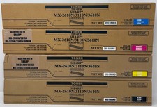 4-Pack Compatible MX-36 Toner Set CMYK Sharp MX-2610N 3110N 3610N 3640N picture