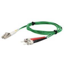 Addon-New-ADD-ST-LC-10M5OM4-GN _ ADDON 10M ST/LC M/M OM4 GREEN FIBER P picture