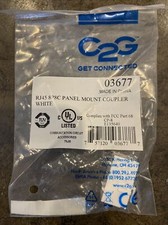 C2G CONNECT - Panel Mount Coupler, 8P8C, RJ45 picture