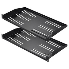 VEVOR 2PCS 1U Server Rack Shelf 10