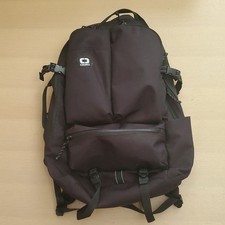 OGIO Black/Red Polyester Laptop Backpack, Padded Straps, Multi-Comp picture
