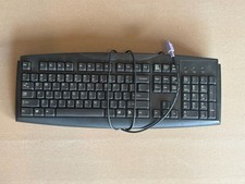 Compaq Keyboard ps/2 Model SK-1688 Wired black WORKING -  picture