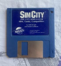 Sim City - The City Simulator - For IBM/Tandy - Disk only picture
