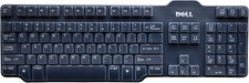 Dell L100 SK-8115 SK-3205 104-Key Keyboard Parts: Replacement keys & feet picture