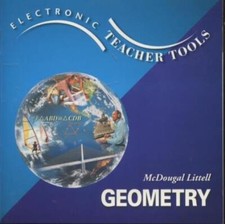 McDougal Littell Geometry: Electronic Teacher Tools PC MAC CD-ROM classroom help picture