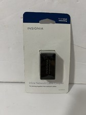 Insignia Inline Network Cable Coupler NS-PNWIC50 RJ45 for Wired Networking  picture