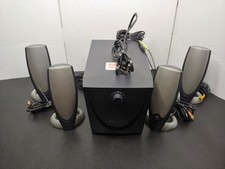 Vintage Altec Lansing ADA745 Computer Speaker System 5 Piece With Subwoofer picture