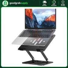 Laptop Stand with 360° Rotating Base Adjustable Height and Angle picture
