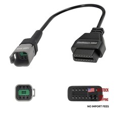 6 Pin OBD1 to 16 Pin CAN OBD2 Adapter Cable Fit for BRP Moto ATV UTV picture