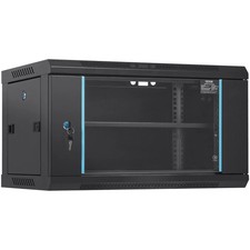 4U Wall Mount Network Server Rack Cabinet Enclosure 12'' Deep Door Lock picture