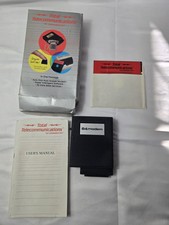 Total Communication Commodore 64 Modem 52 Data Base Services Super Intel NOS picture