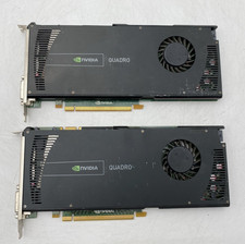 LOT OF 2  Nvidia Quadro 4000 2GB GDDR5 Graphics Video Card picture