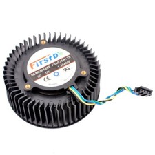 1PC For FD6525H12S 12V 1.3A 4PIN R9 270/270X 470 480 Graphics Card / CPU Fan picture