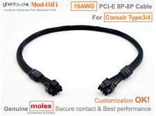 ⚡️16AWG PCI-E (GPU) 8-Pin Cable for Corsair AX Series AX1600i - 📏70cm / 27 inch picture