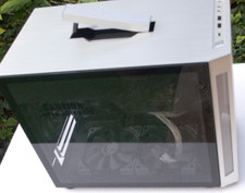 Lian Li TU150 Mini ITX / DTX PC Silver Case Clean with Extra Fans picture