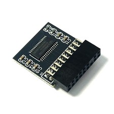 TPM2.0 18pin-1 Security Module Trusted Platform LPC SLB9665 For ASRock B450 Pro4 picture