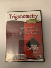NEW PC Trigonometry High Achiever Learning Series Grades 9-12 PC CD-Rom picture