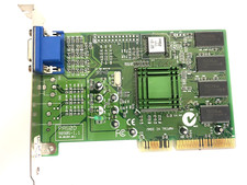 VINTAGE AOPEN PA50D SIS6326 4MB VGA AGP VIDEO CARD PN 90.05210.660 MXB144 picture