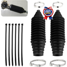 Universal Tie Rod Boot Kit Rack Pinion Bellow Silicone Dust Cover Set picture