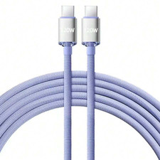 120W USB-C to Type-C Data Cable Universal Compatibility Support PD Fast Charging picture