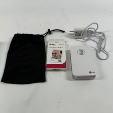 LG Pocket Photo Portable Digital Printer White PD233 picture